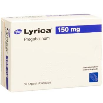 Lyrica  150 mg 56 kaps